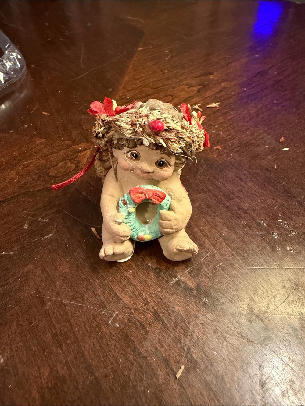 Dreamsicles “Christmas Trim” 1996 Signed Figurine